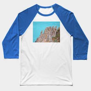 Eagle Rock in Sabino Canyon, Tucson, Arizona, USA Baseball T-Shirt